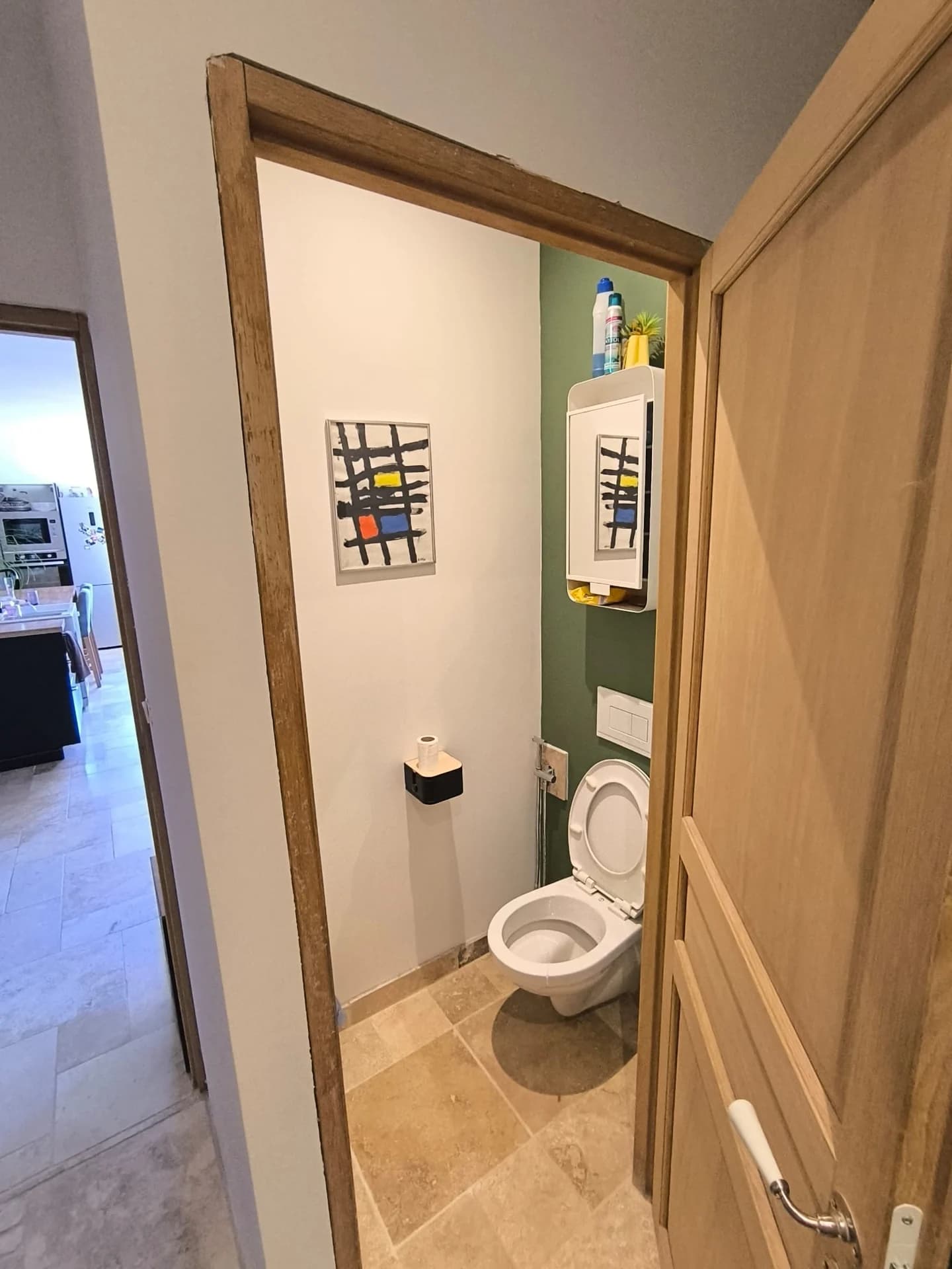 Rénovation et aménagement sous les poutres — photographie 22